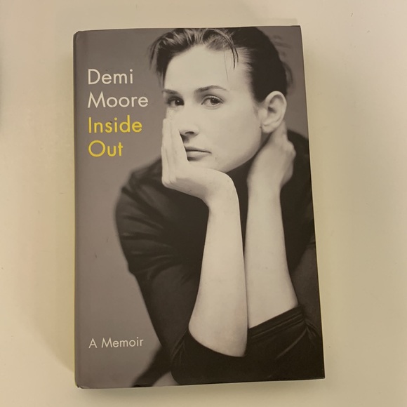 Demi Moore Bundle | Demi Tour Tee Shirt Hardcover Autobiography Book Inside Out! - Picture 7 of 13